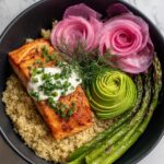 Salmon and Asparagus Green Goddess Bowl Recipe