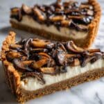 Mushroom Galette with Goat Cheese and Caramelized Onions Recipe