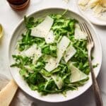 Simple Arugula Salad with Lemon Vinaigrette and Parmigiano-Reggiano Recipe
