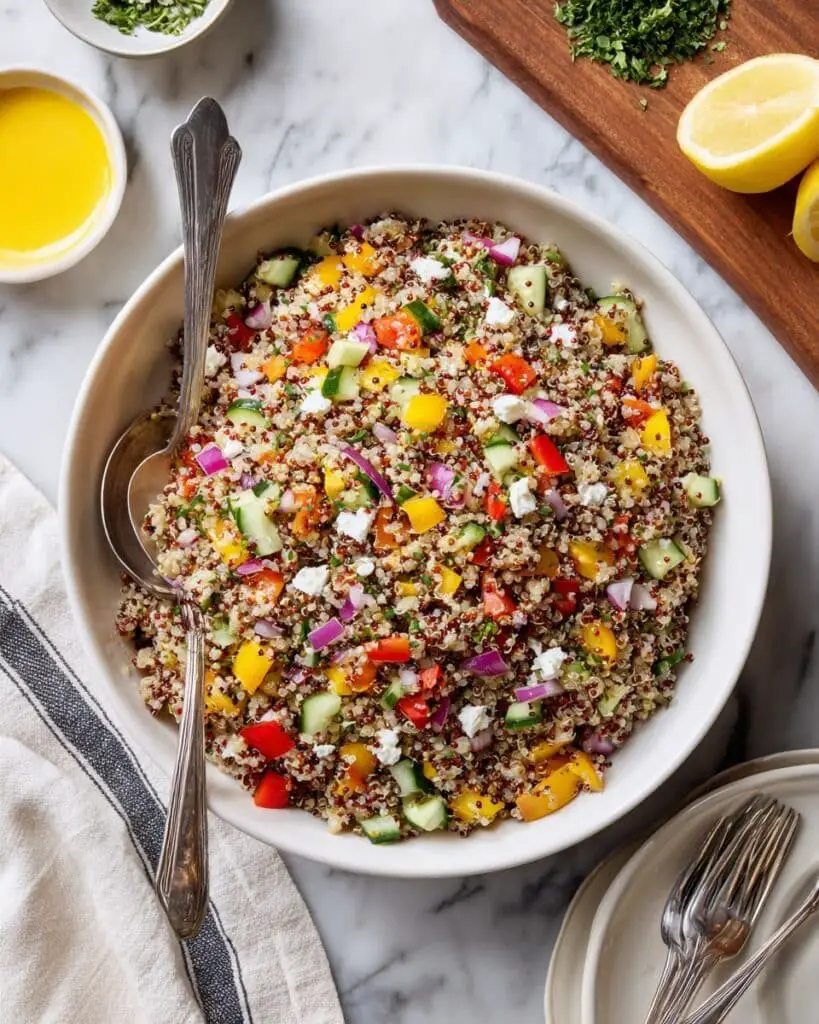 Mediterranean Quinoa Salad Recipe