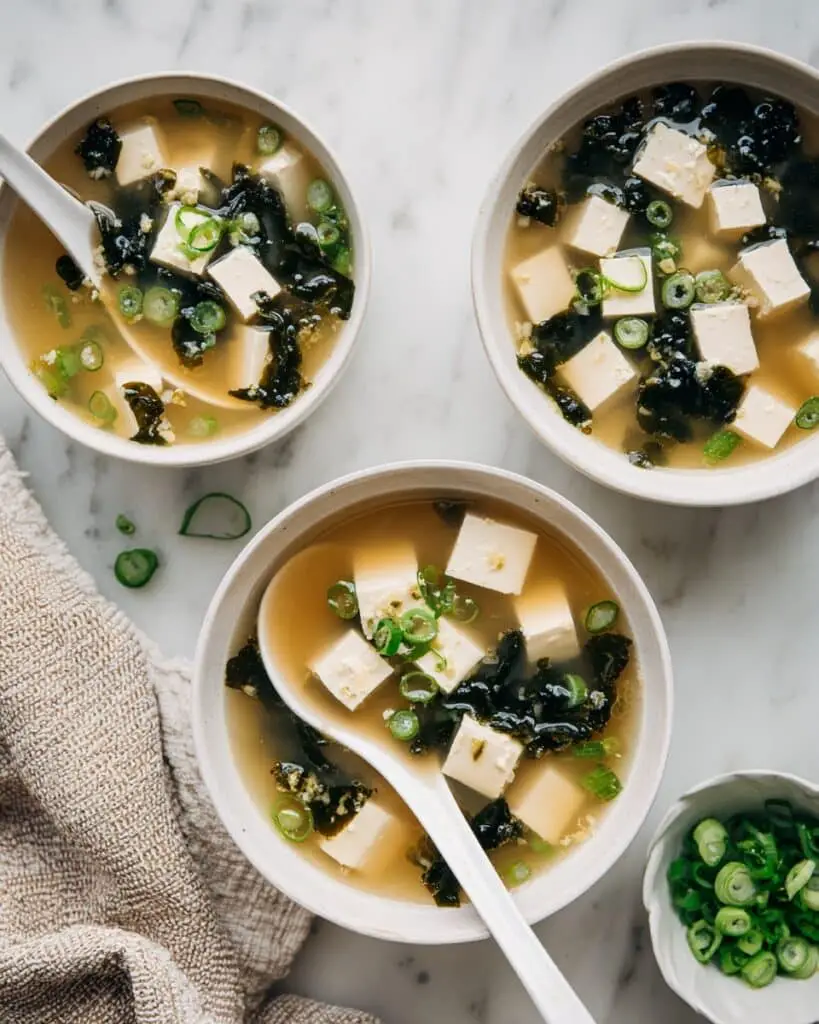 Easy Miso Soup (with Homemade Dashi) Recipe