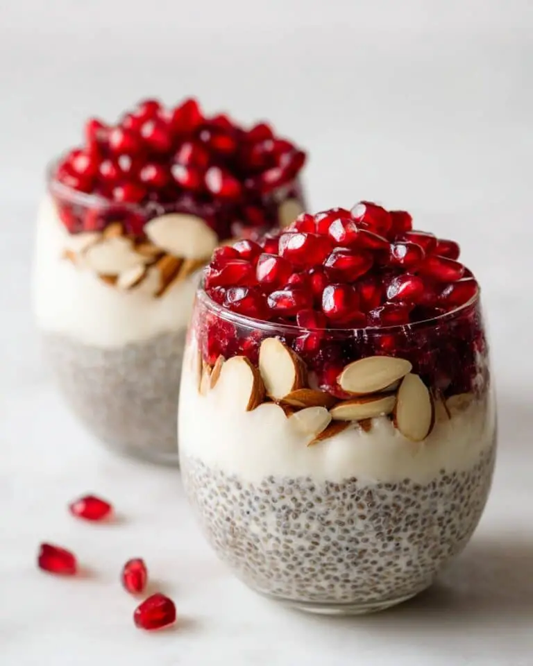 Pomegranate Chia Pudding Parfait Recipe