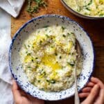 Souper Creamy Lemon Butter Cheesy Zucchini Orzo Recipe