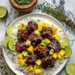 30 Minute Pineapple Chicken with Coconut Rice Recipe