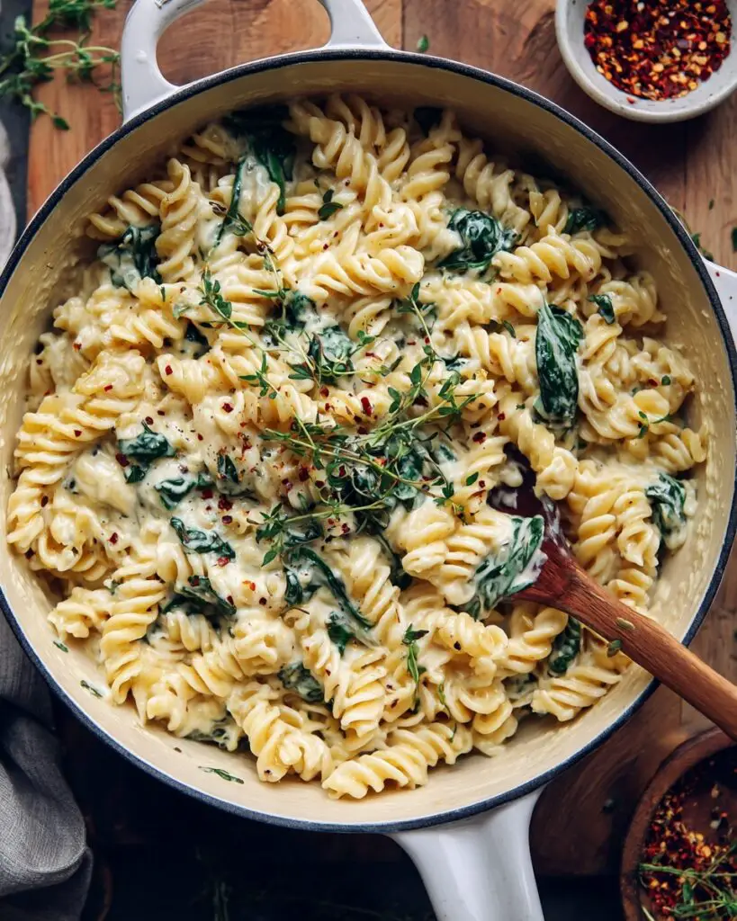 One Pot Lemon Butter Ricotta and Zucchini Pasta Recipe