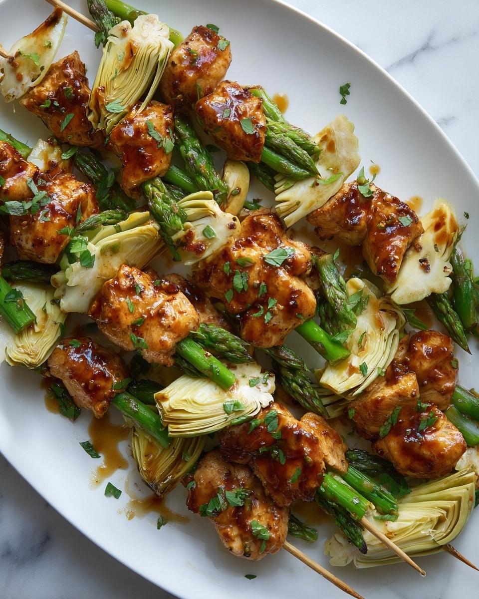 Lemon Chicken Skewers with Creamy Feta Sauce Recipe - Recipe Image