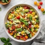 Corn, Tomato, and Avocado Chickpea Salad Recipe