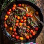 20 Minute Florentine Butter Chicken with Burst Cherry Tomatoes Recipe