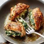 Creamy Spinach Stuffed Chicken Breast Recipe
