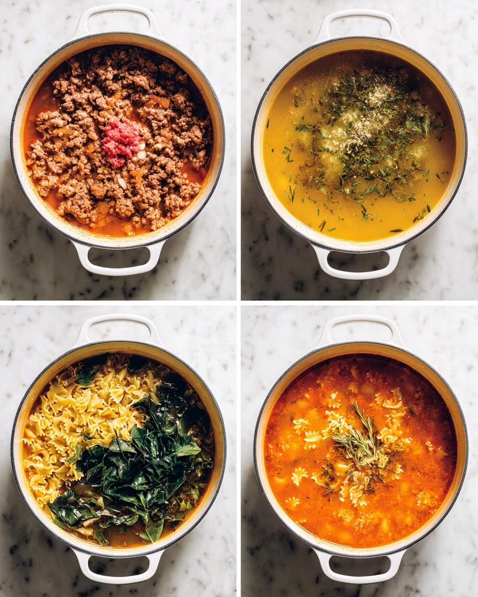 Sausage Tortellini Soup with Spinach Recipe - Recipe Image