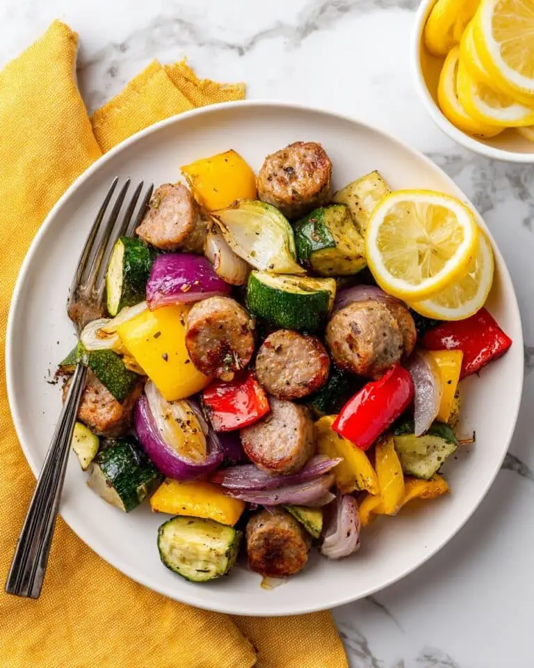 Air Fryer Sausage and Veggies Recipe