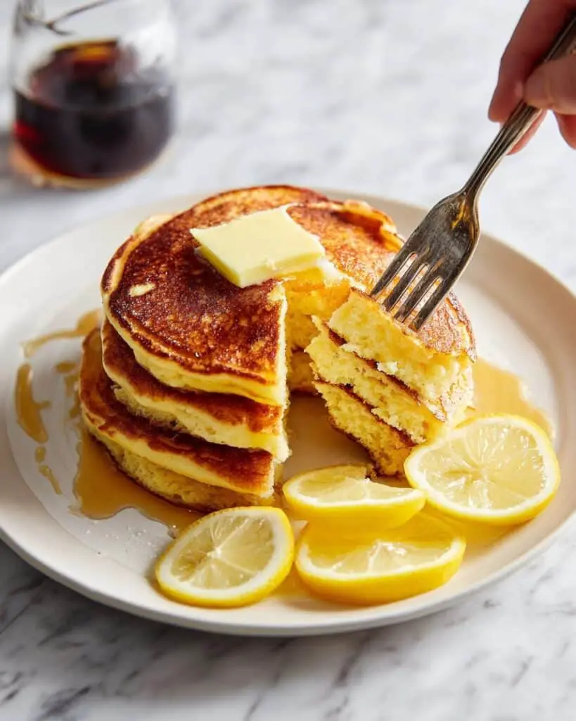 Lemon Ricotta Pancakes Recipe