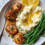 Seared Scallops with Lemon Garlic Butter Recipe