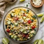 Fresh Corn Salad with Cotija and Lime Recipe