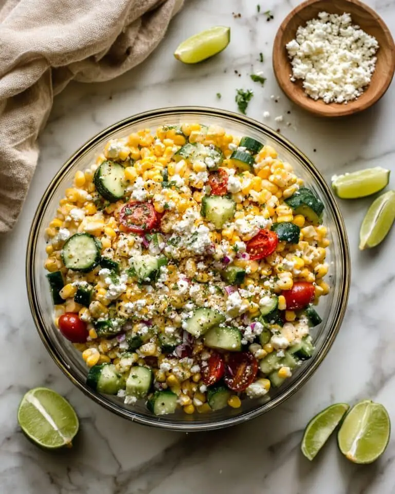 Fresh Corn Salad with Cotija and Lime Recipe