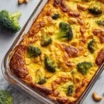 Cheesy Vegan Broccoli Rice Casserole (Oil-Free) Recipe