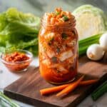 Kimchi-Style Fermented Sauerkraut Recipe