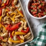 Easy Sheet Pan Chicken Fajitas Recipe