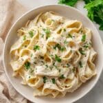 Creamy Truffle Pasta with Garlic and Parmesan Recipe