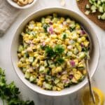 Vegan Elote Salad [Oil Free + SO Easy!] Recipe