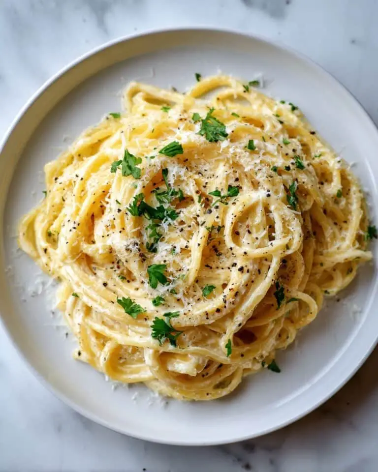 Creamy Fettuccine Alfredo Recipe