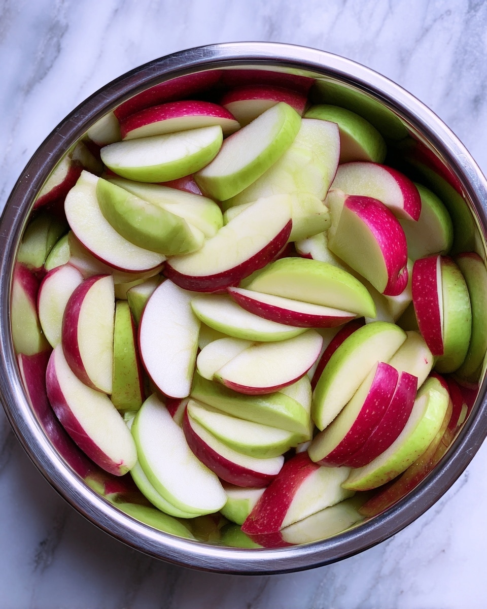 A clear glass bowl filled with a colorful salad showing about five layers of ingredients: thin orange carrot strips, small bright orange mandarin pieces, white julienned strips that look like jicama or apple, thin red strips that seem like dried cranberries, and thin green slices like cucumber or celery. The salad is on a white marbled surface with a gray patterned cloth underneath. Two wooden salad spoons with a warm brown color lie crossed next to the bowl. The scene is bright with soft natural light. photo taken with an iphone --ar 4:5 --v 7