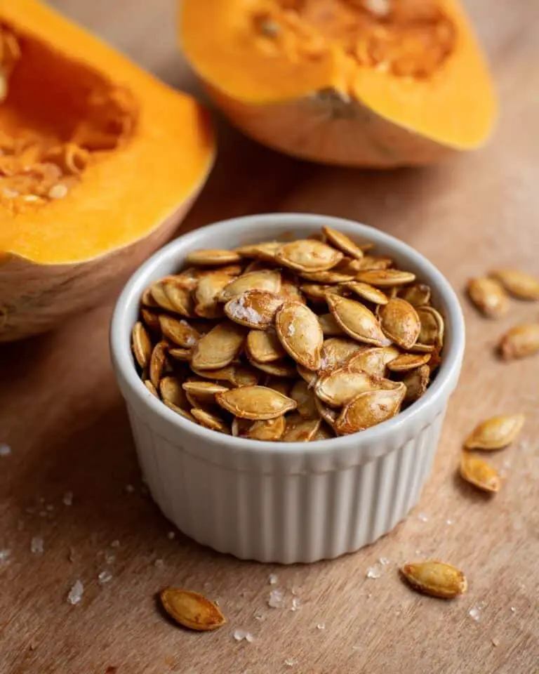 Roasted Butternut Squash Seeds Recipe