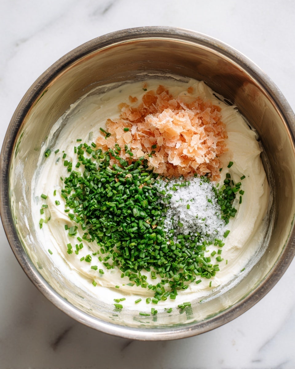 Chive and Onion Cream Cheese Recipe - Recipe Image