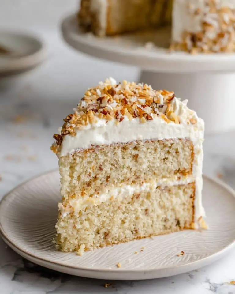 Italian Cream Cake (Vegan & Dairy-Free) Recipe