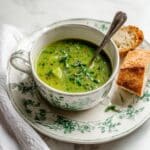 Creamy Kale Soup with Potatoes and Thyme Recipe