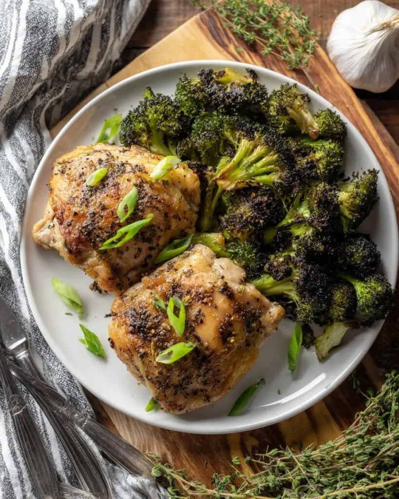 Tender Juicy Balsamic Chicken Thighs Recipe