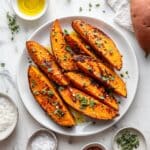 Grilled Sweet Potatoes with Smoked Paprika and Steak Seasoning Recipe
