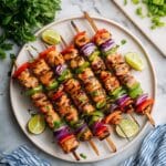 Grilled Chicken Kabobs with Fajita Marinade Recipe