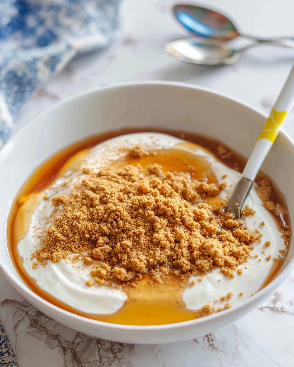 Healthy Sugared-Vanilla Greek Yogurt Fruit Dip Recipe - Recipe Image