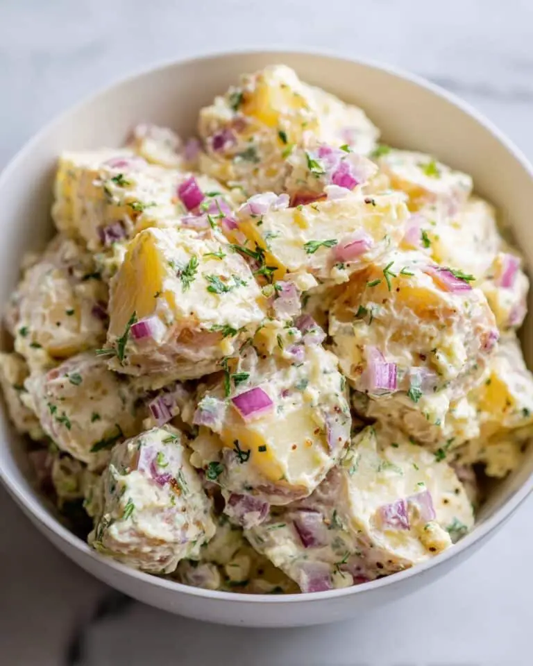 Creamy Vegan Oil-Free Potato Salad Recipe