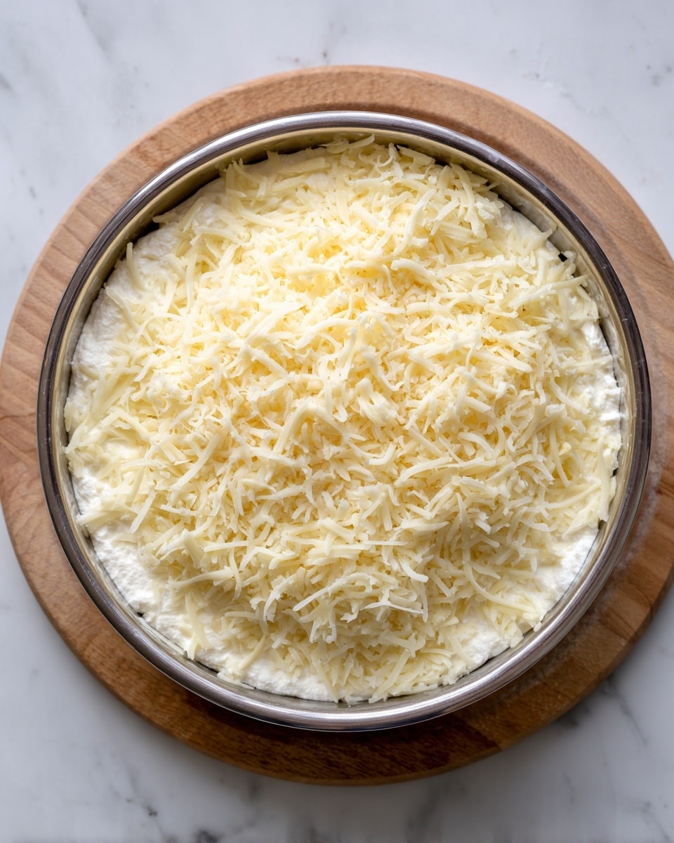 Creamy Ricotta Cheese Mixture with Mozzarella, Parmesan, and Fresh Herbs Recipe - Recipe Image