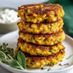 Corn and Zucchini Fritters Recipe