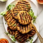 Vegetarian Paneer and Potato Sheet Pan Kebabs Recipe