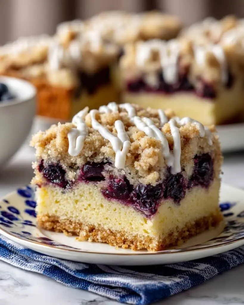 Blueberry Crumb Cake Recipe