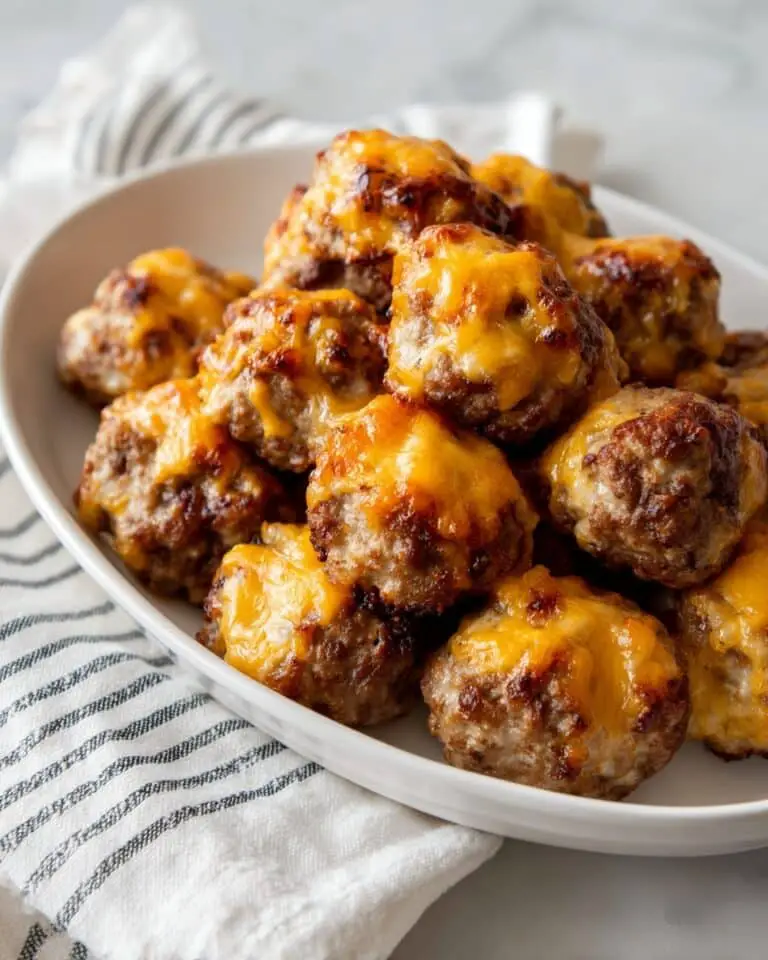 Cheesy Sausage Balls Recipe