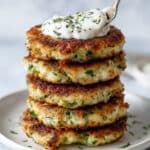 Vegan Zucchini Fritters (Gluten-Free) Recipe