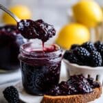 Healthy Blueberry Chia Jam - Low Sugar + No Pectin Recipe
