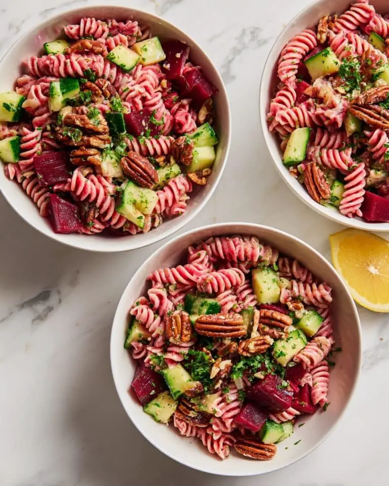 Beet Pasta Salad Recipe