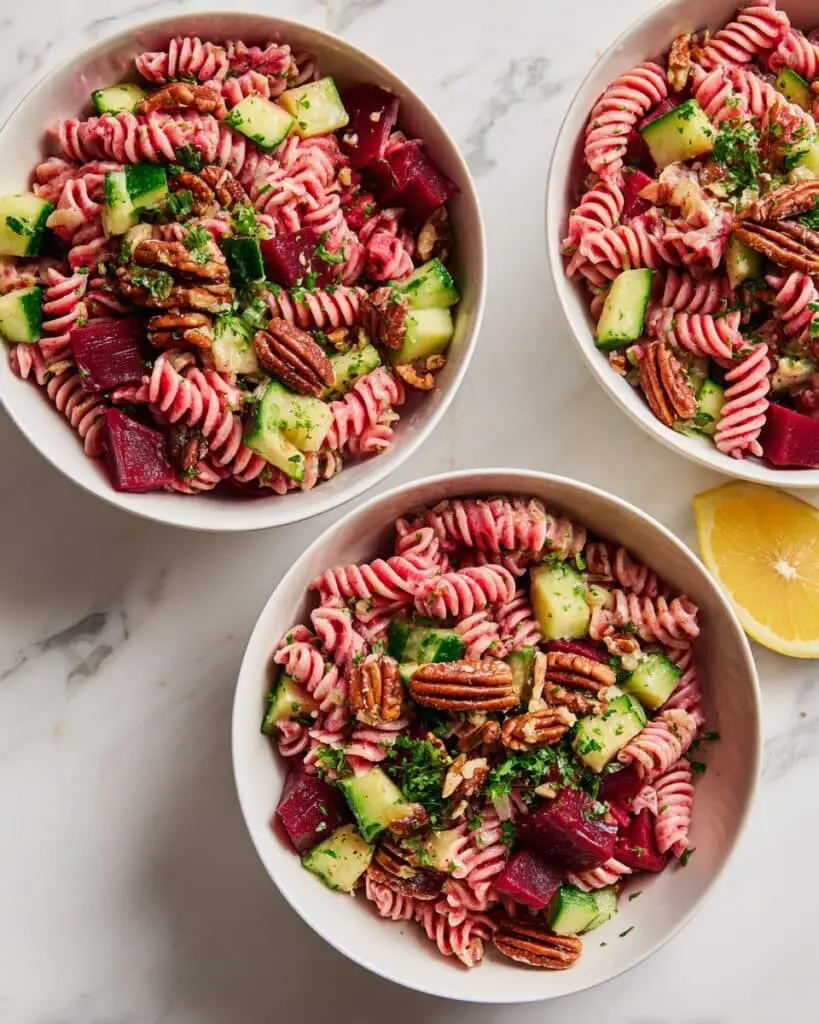 Beet Pasta Salad Recipe