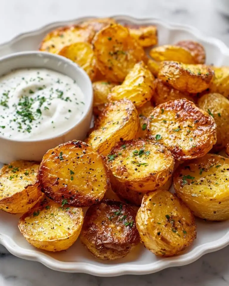 Crispy Parmesan Roasted Potatoes Recipe