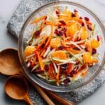 Carrot Apple Salad with Cranberries and Mandarins Recipe
