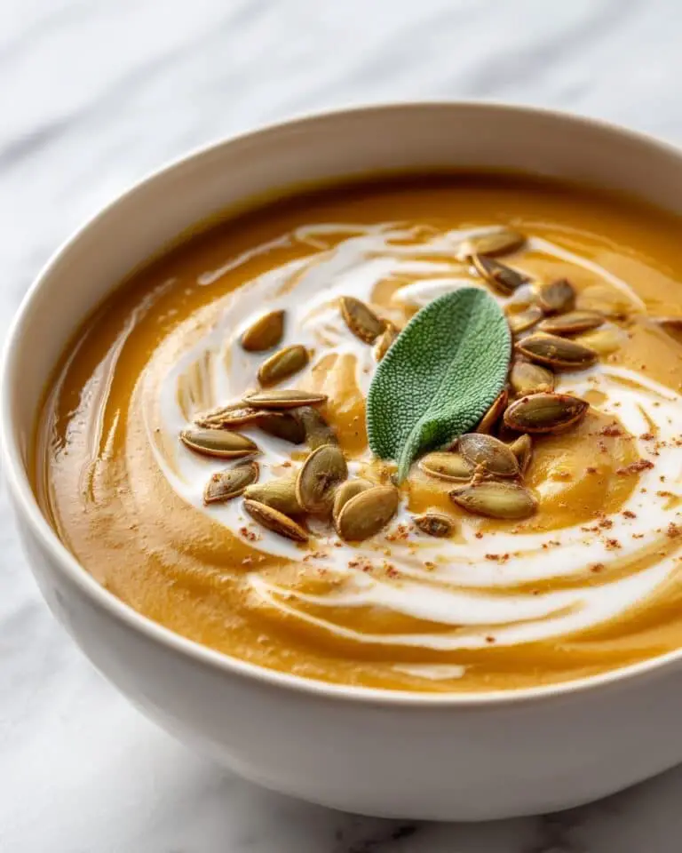 Roasted Butternut Squash Bisque Recipe