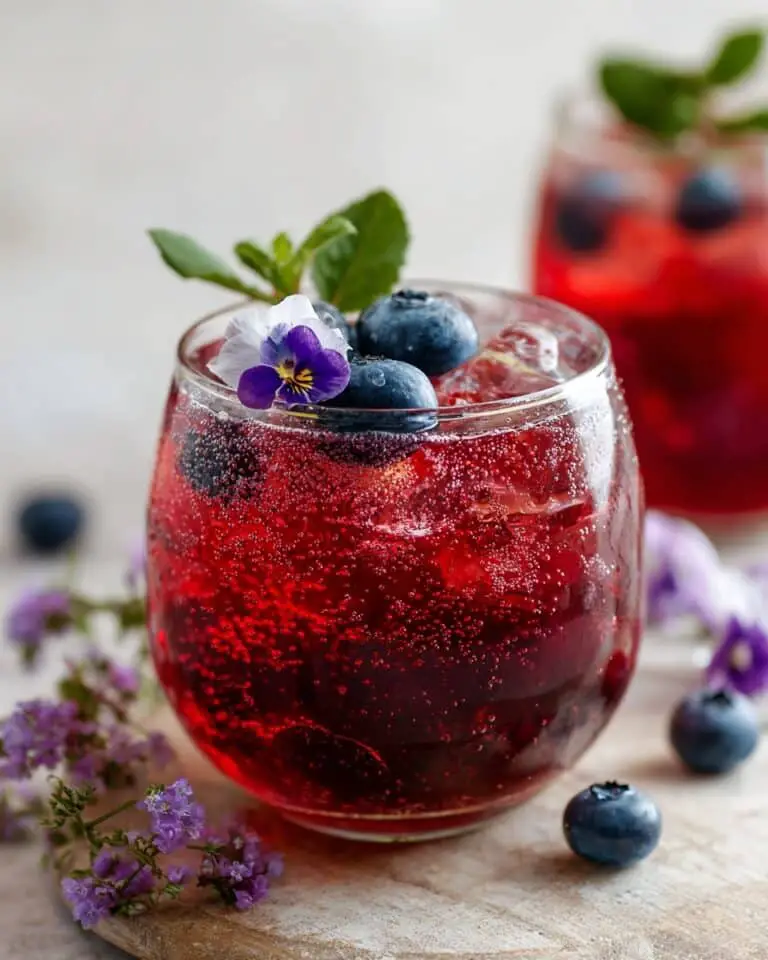 Blueberry Gin Fizz Recipe