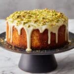 Triple Pistachio Vegan Cake Recipe