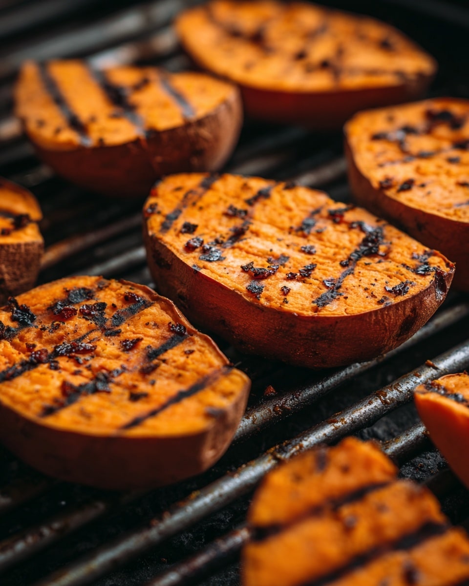Grilled Sweet Potatoes with Smoked Paprika and Steak Seasoning Recipe - Recipe Image